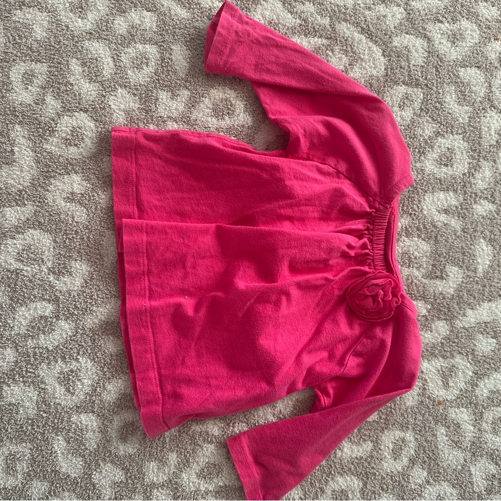 Carter's Vibrant Pink Long Sleeve Tee